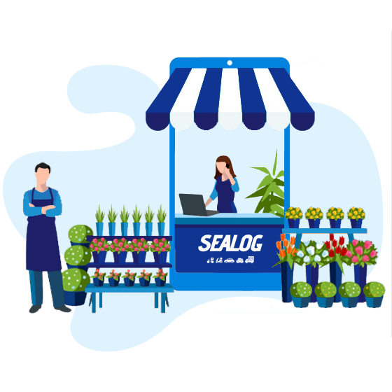 Customer Choose a Flower Store